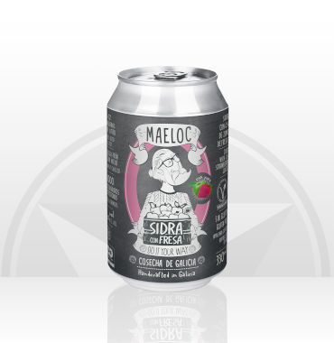 Maeloc Cider Strawberry flavour