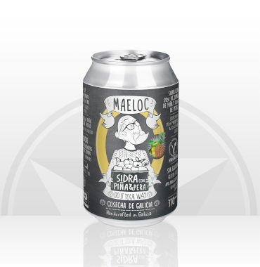 Maeloc Cider Pear and Pinneapple flavour